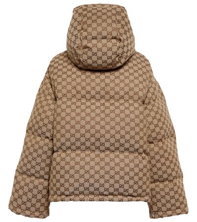 gucci puffer coats|gucci canvas puffer jacket.